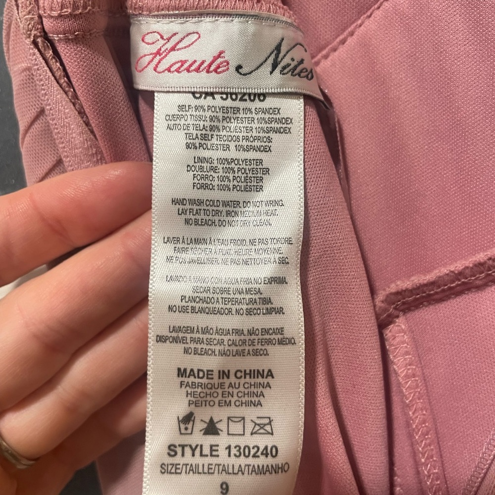 Chic Mauve Maxi Dress - Picture 4 of 4